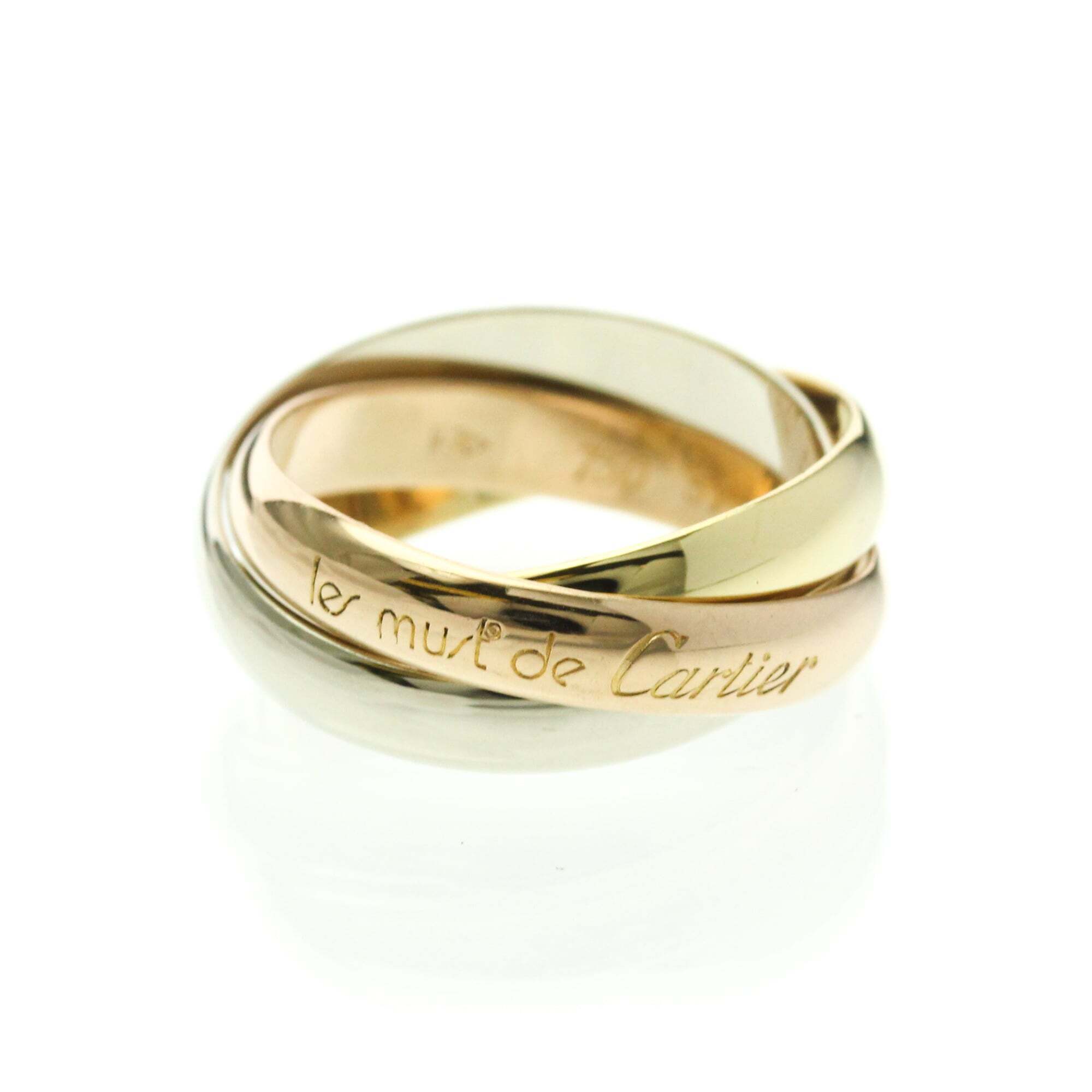 Cartier Trinity Yellow Gold 18kPink Gold 18kWhite Gold 18k Fashion No